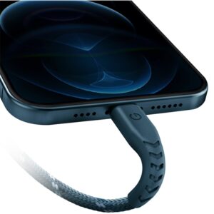 ENERGEA Nyloflex USB-C - Lightning Kabelis C94 MFI 1.5m blue - Image 4