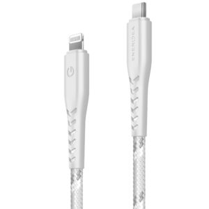 ENERGEA Nyloflex USB-C - Lightning Kabelis C94 MFI 1.5m white - Image 2