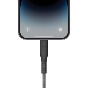 ENERGEA Flow USB-C į Lightning C94 MFI Kabelis 1.5m juodos spalvos 60W 3A PD Fast Charge - Image 4