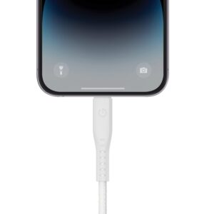 ENERGEA Flow USB-C į Lightning C94 MFI Kabelis 1.5m White 60W 3A PD Fast Charge - Image 4