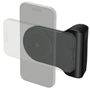 ENERGEA Photo Grip with Built-in Power Bank Magear MagCam Grip Black MagSafe PG-MAGCAMGRIP-BL - Image 4