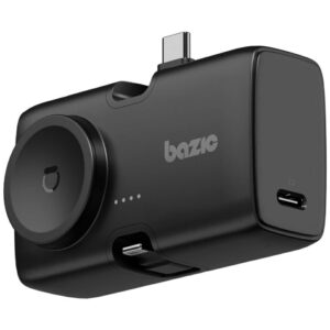 PowerBank 3in1 Bazic Koda 5000mAh PD20W USB-C/Lightning juodos spalvos - Image 1