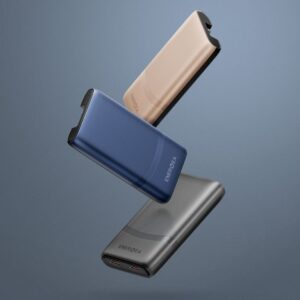 Laidinis įkroviklis Energea TravelWorld Edge 65W 2xUSB-C PD/PPS/QC3.0 (US/UK/EU) gold - Image 9