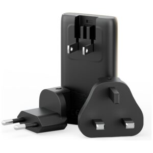 Laidinis įkroviklis Energea TravelWorld Edge 65W 2xUSB-C PD/PPS/QC3.0 (US/UK/EU) gold - Image 5