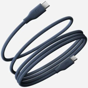 Energea Helix 60 Magnetic USB-C į USB-C Kabelis 480Mbps 60W 1.5m blue