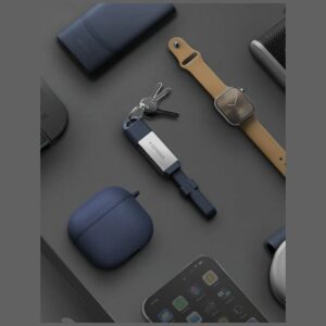 Energea Sheath Key 2-in-1 Kabelis USB-C į USB-C/USB-A 480Mbps 60W 15cm gunmetal - Image 4