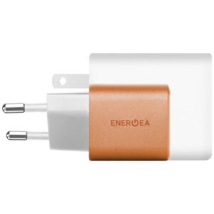 Laidinis įkroviklis Energea Ampcharge GaN35 USB-C/USB-A PD/PPS/QC3.0 35W orange - Image 3