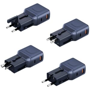 Laidinis įkroviklis Energea TravelGo Adapter 35 USB-A/USB-C 35W blue - Image 4