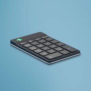 R-Go Tools RGOCONMWLBL skaičių klaviatūra Universalus „Bluetooth“ Juoda
