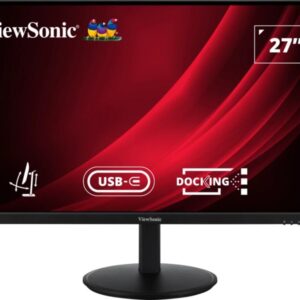 Viewsonic VG Series VG2709U-2K kompiuterio monitorius 68,6 cm (27") 2560 x 1440 pikseliai Quad HD LED Juoda - Image 1