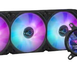 ASUS ROG STRIX LC III 360 ARGB Procesorius Universalusis skystinis aušintuvas 12 cm Juoda