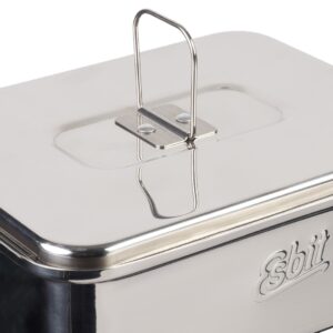 ESBIT CS1100ST turistinis maisto gaminimo indas Komplektas 1,1 L Juoda, Sidabras - Image 2
