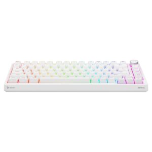 Savio ASTRAL WHITE JADE klaviatūra Žaidimams USB QWERTY JAV tarptautinė versija Balta - Image 2
