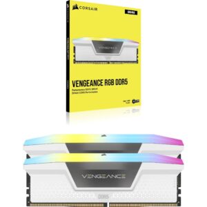 Corsair Vengeance RGB CMH64GX5M2B6000C30W atminties modulis 64 GB 2 x 32 GB DDR5 - Image 2