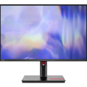 Lenovo ThinkVision T24d-30 kompiuterio monitorius 61 cm (24") 1920 x 1200 pikseliai „Full HD“ LED Juoda