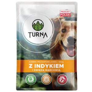 TURNA su kalakutiena – šlapias pašaras šuniui – 100g