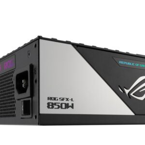 ASUS ROG Loki SFX-L 850W Platinum maitinimo blokas 24-pin ATX Juoda, Sidabras - Image 2