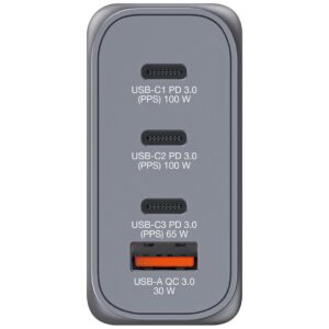 Verbatim GNC-100 Universalus Juoda, Pilka AC Spartusis įkrovimas Vidaus - Image 2