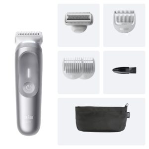Braun Series 7 80789703 kūno plaukų kirpimo mašinėlė / skustuvas Pilka - Image 2