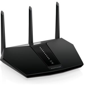 NETGEAR Nighthawk AX/5-Stream AX2400 WiFi 6 Router (RAX30) belaidis maršrutizatorius Gigabitinis eternetas Dviguba juosta (2,4 GHz / 5 GHz) Juoda - Image 1