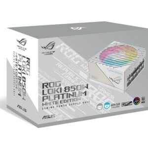 ASUS ROG Loki SFX-L 850W Platinum White maitinimo blokas 24-pin ATX Balta - Image 2