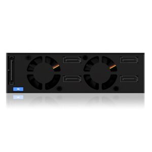 ICY BOX IB-2240SSK 13,3 cm (5.25") Atminties disko dėklas Juoda - Image 3