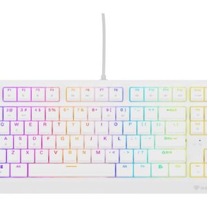 GENESIS Thor 230 TKL klaviatūra Žaidimams USB QWERTY Anglų (JAV) Balta - Image 3
