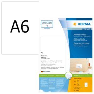 HERMA 8689 ženklinimo etiketė Balta - Image 1