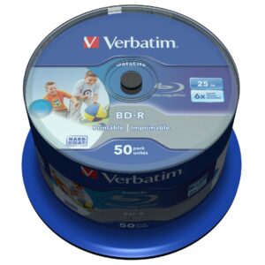 Verbatim 43812 neįrašytas „Blu-Ray“ diskas BD-R 25 GB 50 vnt - Image 2