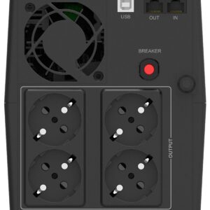 PowerWalker VI 1500 STL nepertraukiamo maitinimo resursai (UPS) „Line-Interactive“ 1,5 kVA 900 W 4 AC išvestis(ys / čių) - Image 3