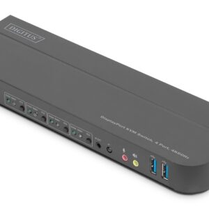 Digitus DS-12890 KVM jungiklis Juoda - Image 1