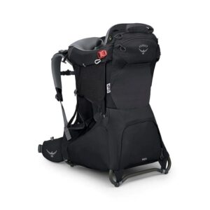 Osprey Poco™ Child Carrier Tourist Carrier juodos spalvos