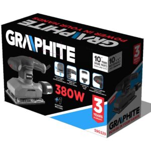 Graphite 59G329 Grindų poliruoklis ir (arba) šlifuoklis