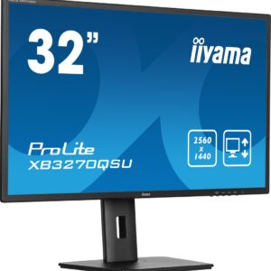 iiyama ProLite XB3270QSU-B1 kompiuterio monitorius 80 cm (31.5") 2560 x 1440 pikseliai Quad HD LED Juoda - Image 1