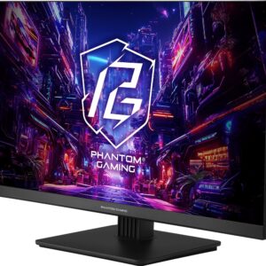 Asrock Phantom Gaming kompiuterio monitorius 68,6 cm (27") 1920 x 1080 pikseliai „Full HD“ Juoda - Image 3