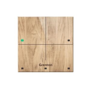 GRENTON TOUCH PANEL/ 4 TOUCH FIELDS/ TF-BUS/ LIGHT WOODEN FRONT - Image 1