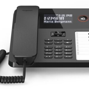 Gigaset DESK 600 Analoginis telefonas Skambintojo ID Juoda - Image 3