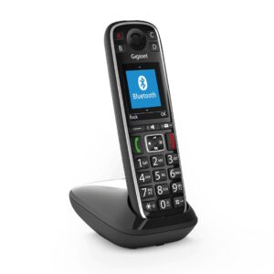 Gigaset E720 Analoginio ryšio / DECT telefonas Skambintojo ID Juoda - Image 2