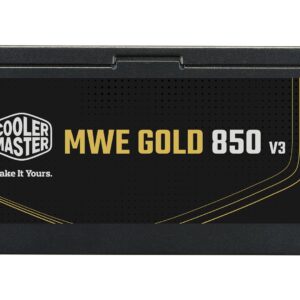 Cooler Master MWE GOLD 850 V3 maitinimo blokas 850 W 24-pin ATX ATX Juoda - Image 2