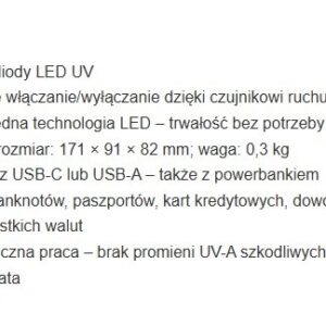 Safescan 55 LED UV banknote tester - Image 3