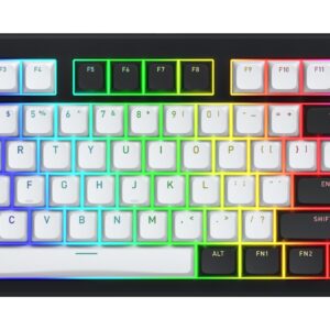 HATOR Rockfall 3 TKL Wireless klaviatūra Žaidimams USB + RF Wireless + Bluetooth QWERTY JAV tarptautinė versija Juoda