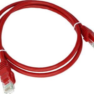 Alantec KKU5CZA1 tinklo kabelis Raudona 0.25 m Cat5e U/UTP (UTP) - Image 2
