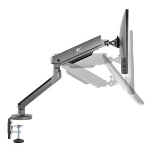 „NanoRS„ žaidimų monitoriaus laikiklis, RGB LED apšvietimas, 17-32“, maks. 9 kg, VESA 75x75 / 100x100, RS165 - Image 3
