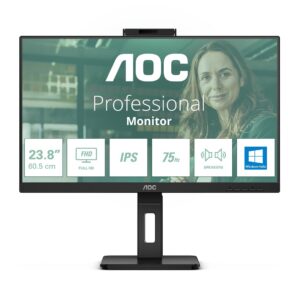 AOC 24P3CW kompiuterio monitorius 60,5 cm (23.8") 1920 x 1080 pikseliai „Full HD“ LED Juoda