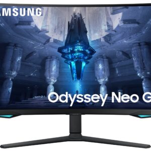 Samsung G75NB kompiuterio monitorius 81,3 cm (32") 3840 x 2160 pikseliai 4K Ultra HD LED Juoda