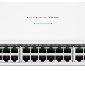 HPE Aruba Networking Networking Instant On Switch 40p Gigabit CL4 8p Gigabit CL6 PoE 2p 10GBT 2p SFP+ 600W 1960 Valdomas L2+ Gigabit Ethernet (10/100/1000) Maitinimas per Eternetą (PoE) 1U Balta - Image 1