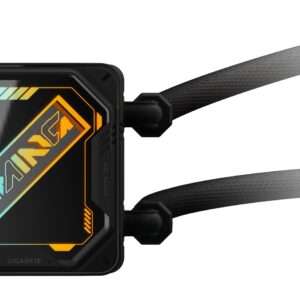 GIGABYTE GAMING 240 Procesorius Universalusis skystinis aušintuvas 12 cm Juoda