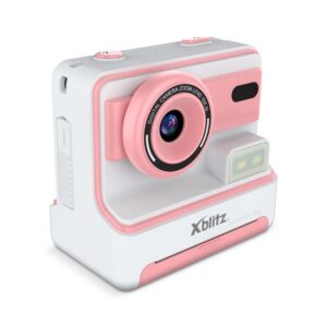 FLASH PINK Momentinis fotoaparatas su terminiu spausdintuvu vaikams - Image 3
