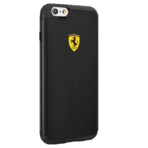 Ferrari kietas dėklas FESPHCP6BK Apple iPhone 6/6S shockproof juodos spalvos