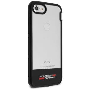 Ferrari kietas dėklas FEHCP7BISBK Apple iPhone 7/8/SE 2020 / SE 2022 skaidrus juodos spalvos - Image 4